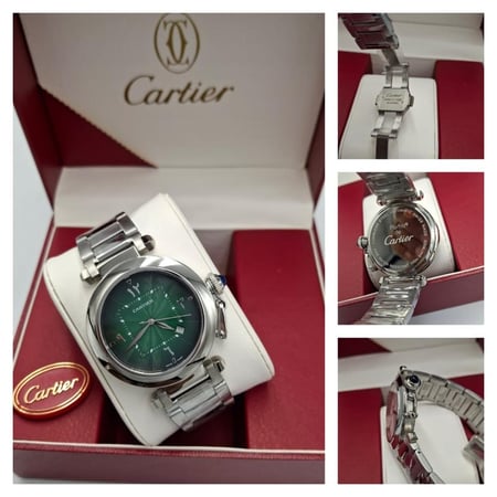 ساعة كارتير موديل باشا دو رجاليه طبق الاصل مكينه بطاريه
