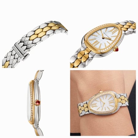 ساعة بلغاري نسائي فخم طبق الاصل