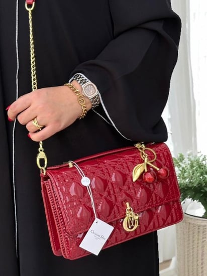 شنطه ديور لمعه ماستر معا ملحقاتها
