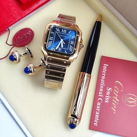 طقم ساعة رجالي ماركه كارتير اخر إصدار