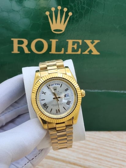 ساعة رولكس رجالي مكينه اتماتيك فخامة