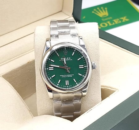 ساعة رولكس رجالي استل استيل