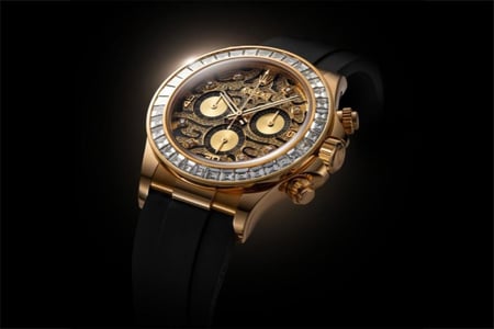 ساعة رولكس ديتوناء رجالي موديل ربل مقاس40