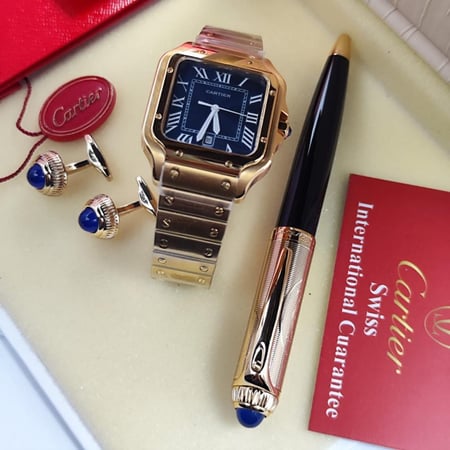 طقم ساعة رجالي ماركه كارتير اخر إصدار