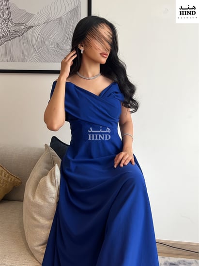 فستان ميدي كريب 1002