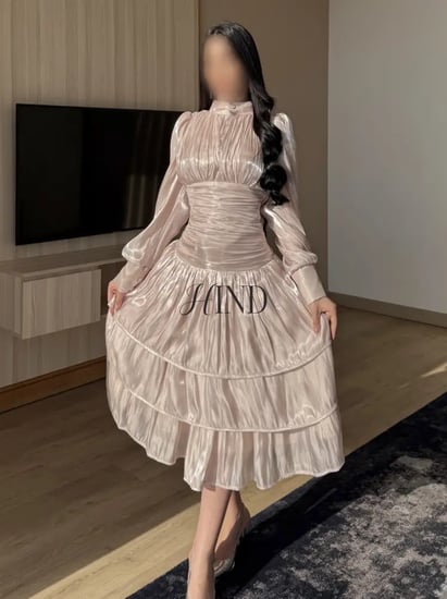 فستان ميدي انيق 1143