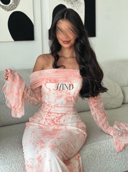 فستان ناعم بنك 1120