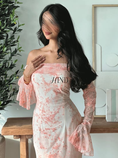 فستان ناعم بنك 1120