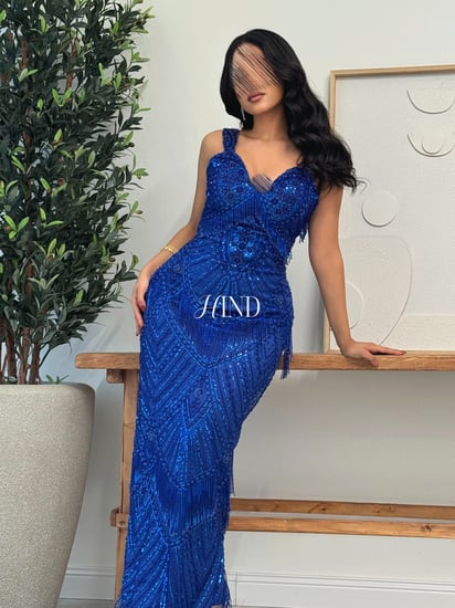 فستان ناعم بنك 1120