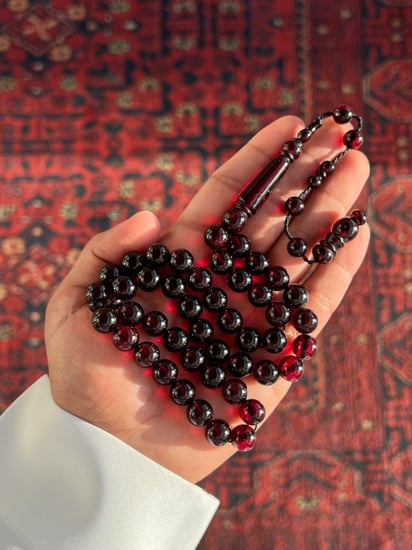 بكلايت احمر غامق شفاف