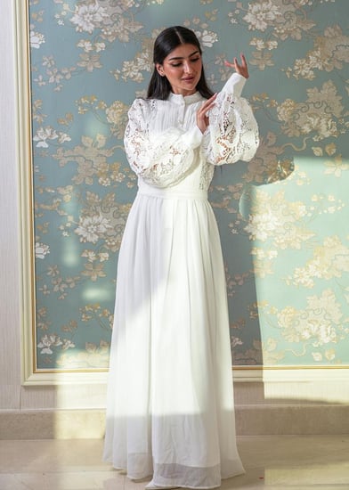 Unique dantela dress