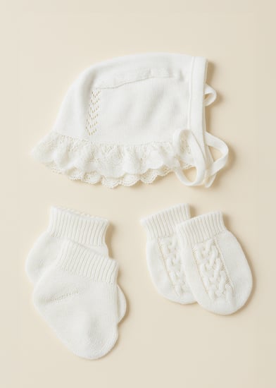 طقم اوفرل ناعم - 5 قطع بتفاصيل مميزة ولمسة بنفسجية