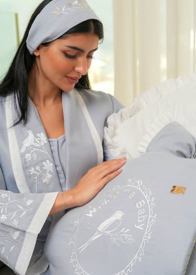 Tatreez collection / dark blue