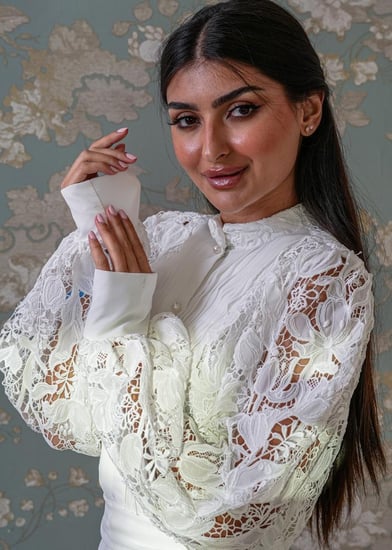 Unique dantela dress