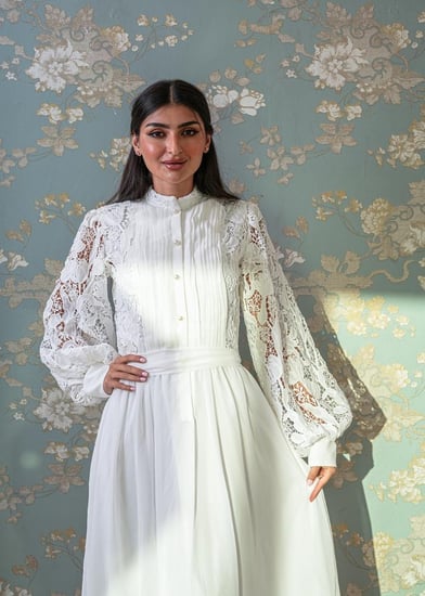 Unique dantela dress
