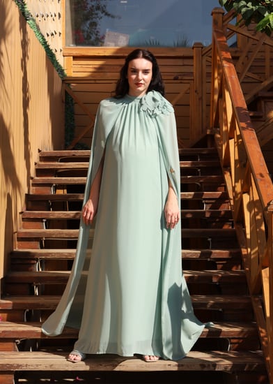 Elegant & simple dress / tiffany