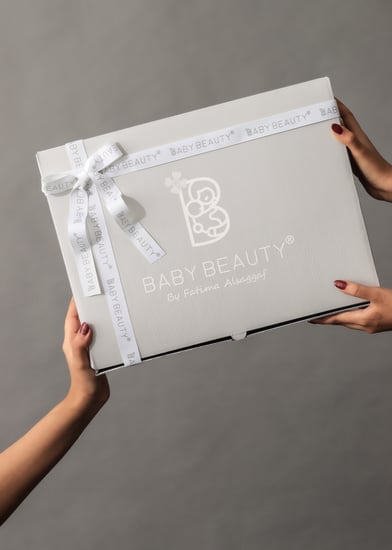 بوكس هديه بناتي فاخر من اللون الموف