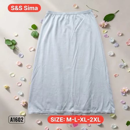 6 قطع شلحة قطن نسائي نص (ميدي)