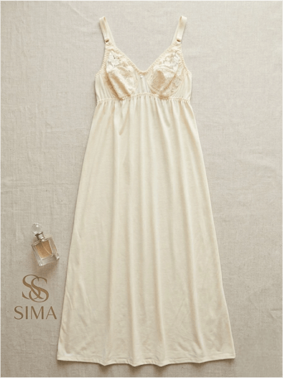 6 قطع شلحة قطن نسائي مكسي مع السنتيان