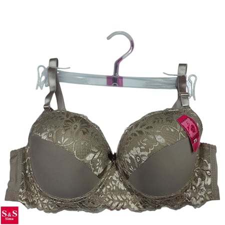 6 قطع سنتيان اسفنج نص كاب دانتيل ماركة S&S SIMA