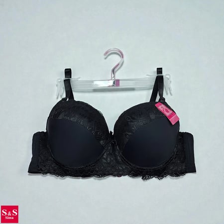 6 قطع سنتيان اسفنج نص كاب دانتيل ماركة S&S SIMA