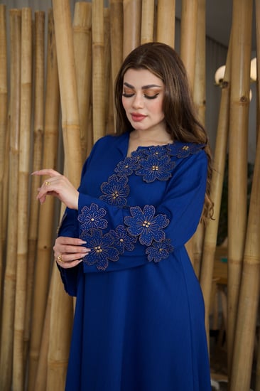 جلابية رمضانية مطرزة بنعومة أنثوية من ريڤــان