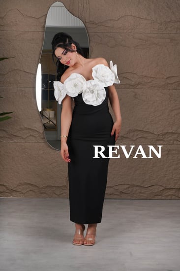 فستان سهرة ورود