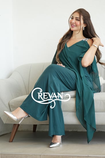 جمبسوت بطبقه شيفون  من فوق على شكل مثلث