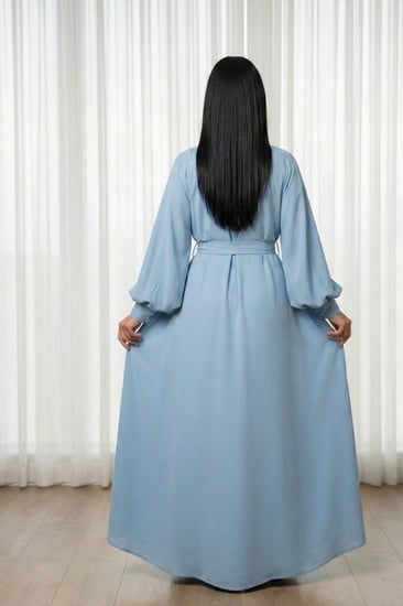 جلابية رمضانية فاخرة قطعتين