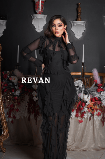 فستان أنيق بلمسة فاخرة