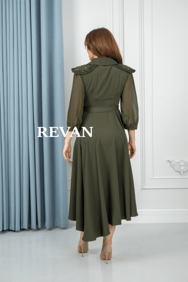 فستان أنيق بتصميم عصري