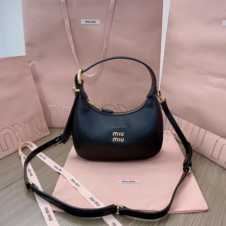 Miu Miu LEATHER Small HOBO BAG