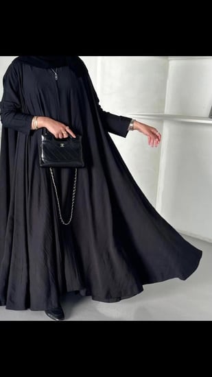 عبايه صيفيه جديده دبل كلوش