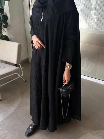 عبايه صيفيه جديده دبل كلوش