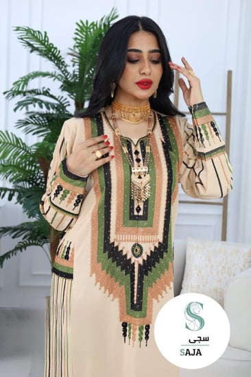 جلابيه عسيريه - بيج