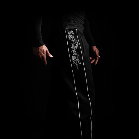 bloody body'frenzy flame pants