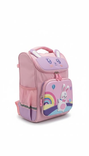 شنطة اطفال وردي