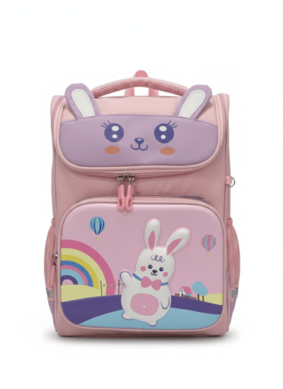 شنطة اطفال وردي