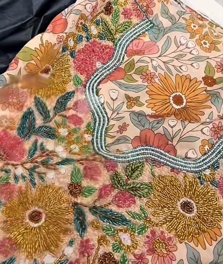 مخور حرير ملكي شغل شك يدوي