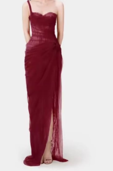 دانتيل Long lace dress for women