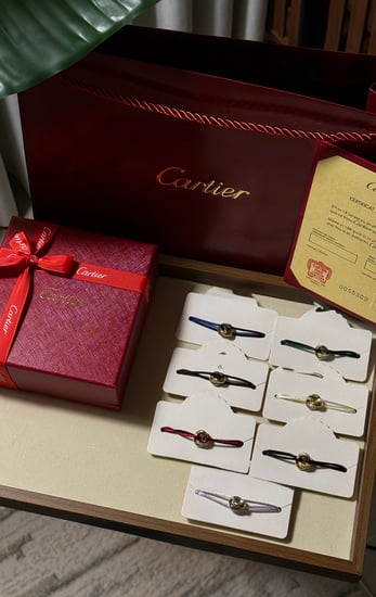 مجموعة أساور cartier - خيط