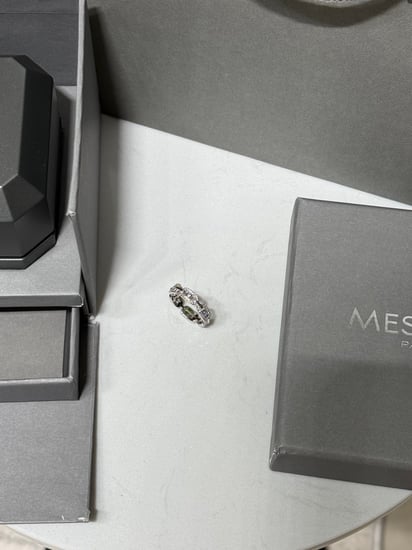 خاتم MESSIKA بلونين