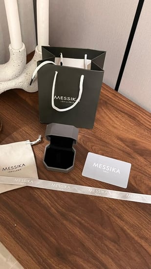 خاتم MESSIKA معدن فضي