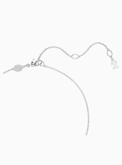 سلسال سوارفيسكي فضي كريستالة زرقاء البطه