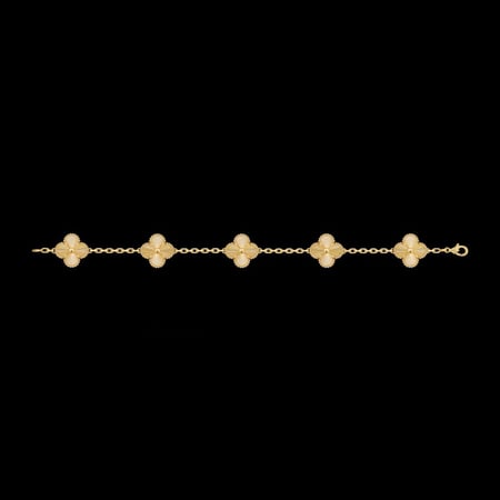 إسوارة Van cleef ذهبي - كبير