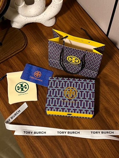 إسوارة TORY BURCH مقاس 14 سم معدن ذهبي