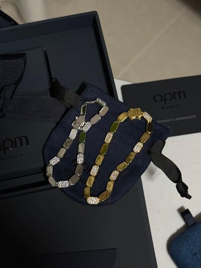 مجموعة أساور داينتي apm ( فضي -ذهبي - اخضر -روز قولد - ازرق )