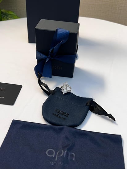 خاتم apm الفضي