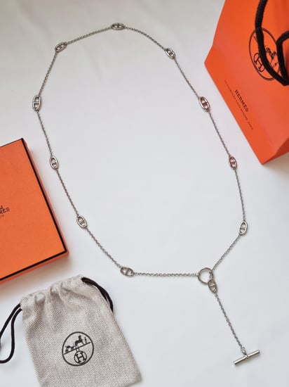 سلسال Hermes فضي