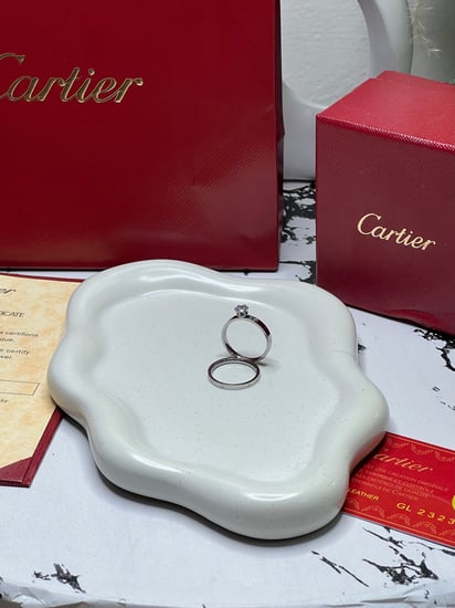 خاتم carter الفضي